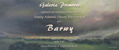 zaproszenie WYSTAWA- BARWY